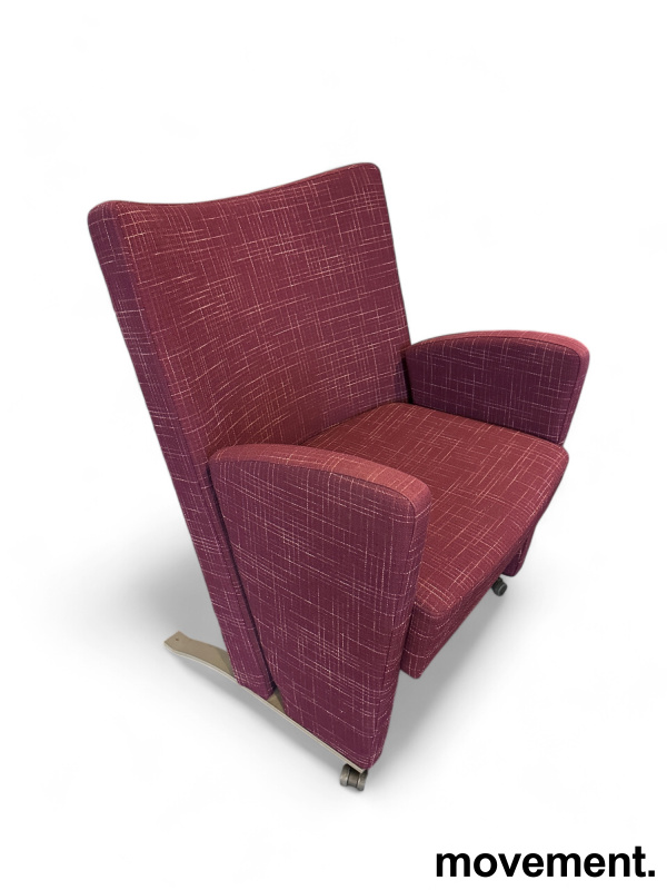 Loungestol i lilla fra EFG, modell - 1 / 2