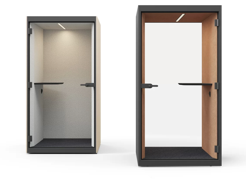 Lydisolert stillerom / telefonrom i