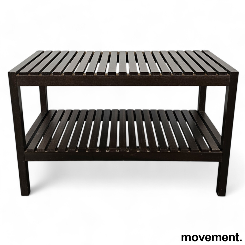 Solgt!Sittebenk / skohylle fra IKEA, - 1 / 2