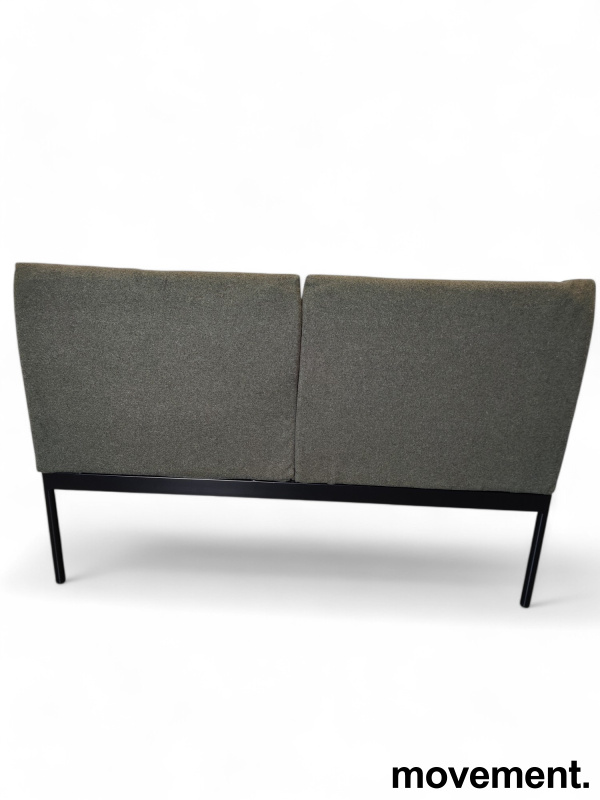 Solgt!2-seter sofa / lounge i grønnt - 5 / 6