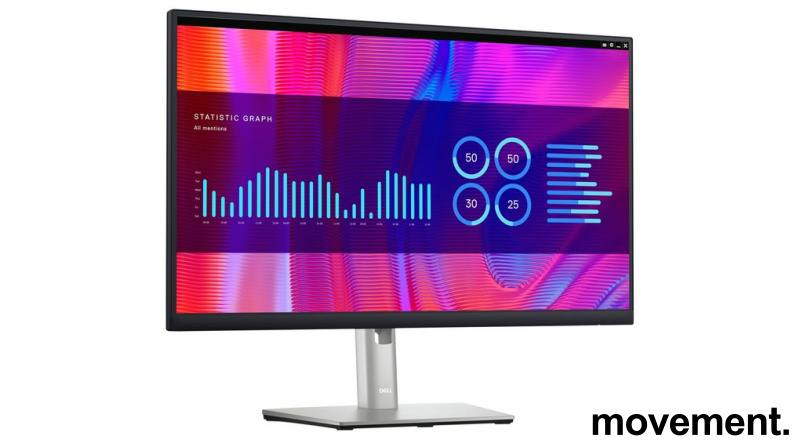 PC-skjerm: Dell 32toms, P3223DE,