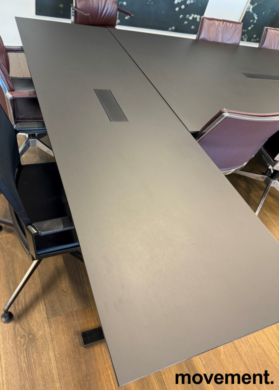 Solgt!Møtebord / konferansebord i sort