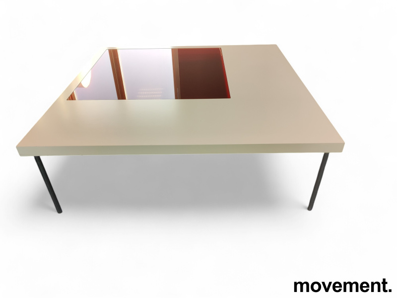 Loungebord / sofabord i hvitlakkert - 4 / 6