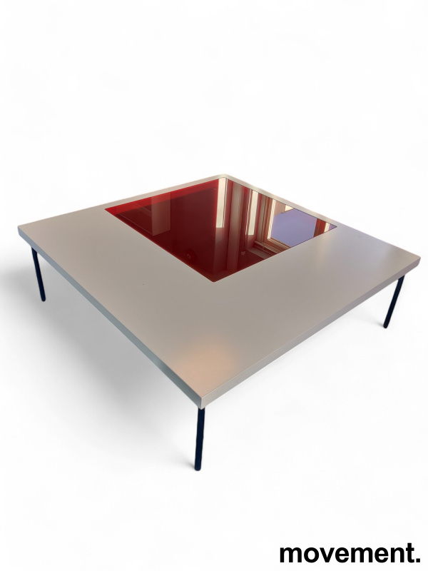 Loungebord / sofabord i hvitlakkert - 5 / 6