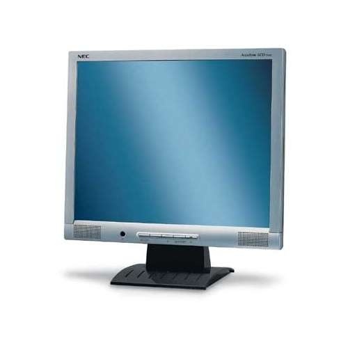 Solgt!NEC AccuSync 17toms flatskjerm VGA 