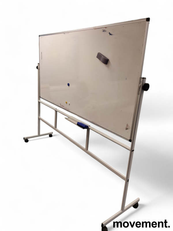 Solgt!Whiteboard på hjul, 200x100cm - 1 / 2