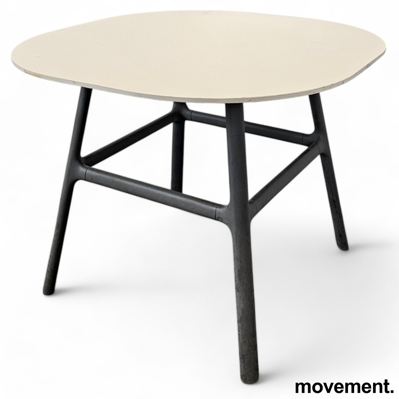 Loungebord / sofabord i hvitt / - 2 / 2