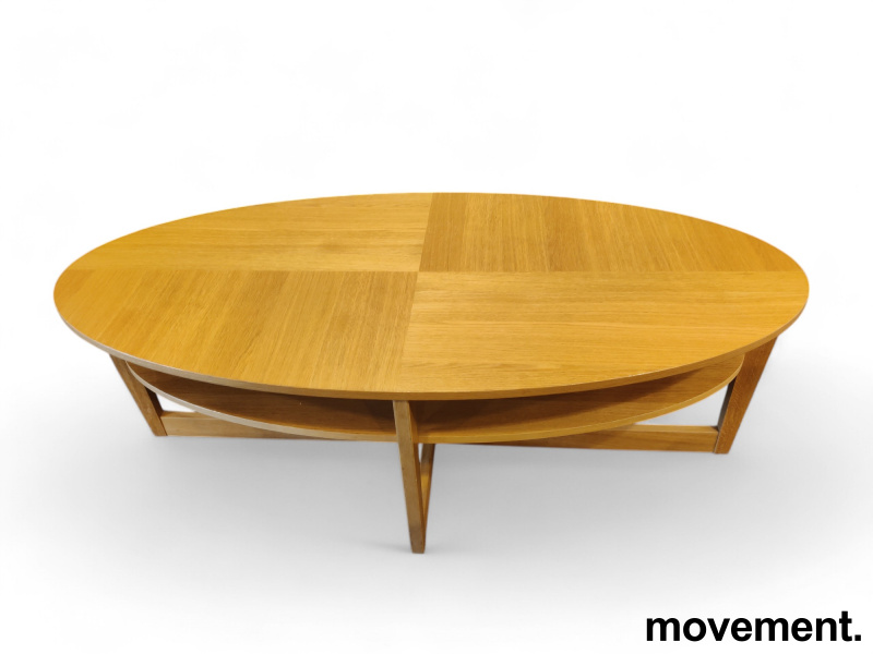 Solgt!Loungebord / sofabord  ovalt i - 1 / 3