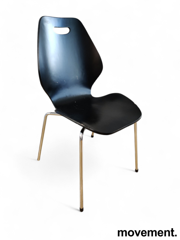 ForaForm City i sortlakkert finer/ - 1 / 4