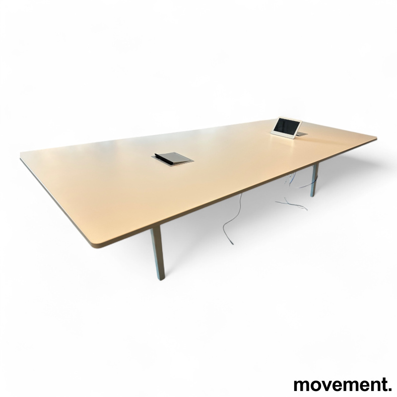 Solgt!Møtebord i hvitt fra Vitra, Joyn, - 1 / 3