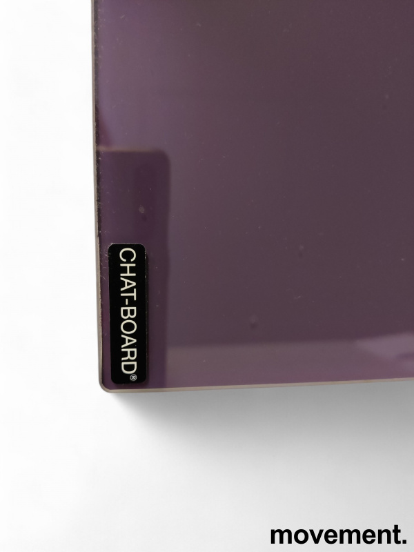 Whiteboard lilla i glass fra - 2 / 4