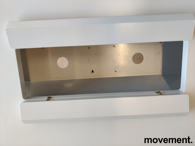 Solgt!Møtebord fra Svenheim i grått/krom, - 5 / 6
