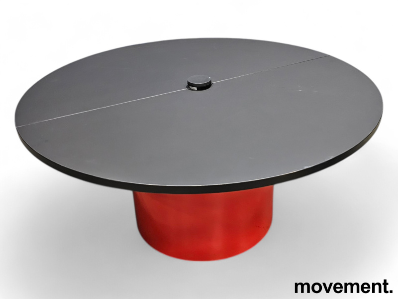 Rundt, lavt møtebord, Ø=130cm, - 4 / 6