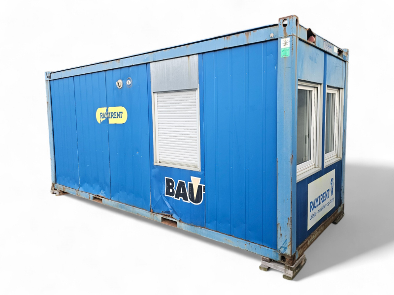 Kontorcontainer, 20fots isolert