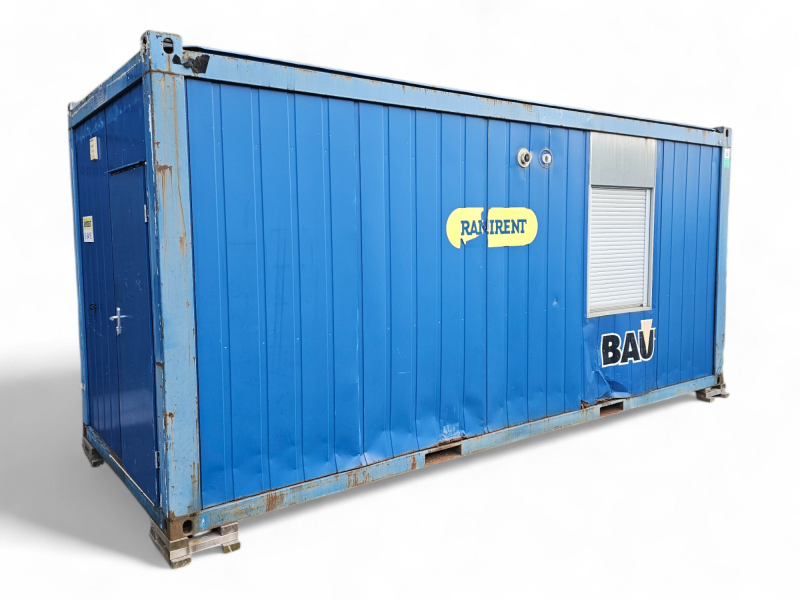 Kontorcontainer, 20fots isolert