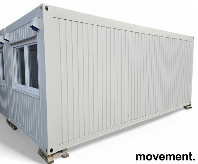 Solgt!Kontorcontainer, 20fots isolert - 1 / 14