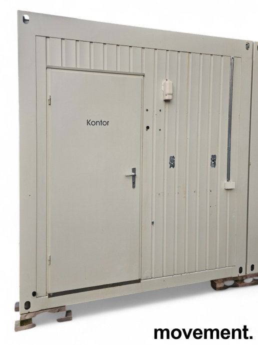Solgt!Kontorcontainer, 20fots isolert - 2 / 14