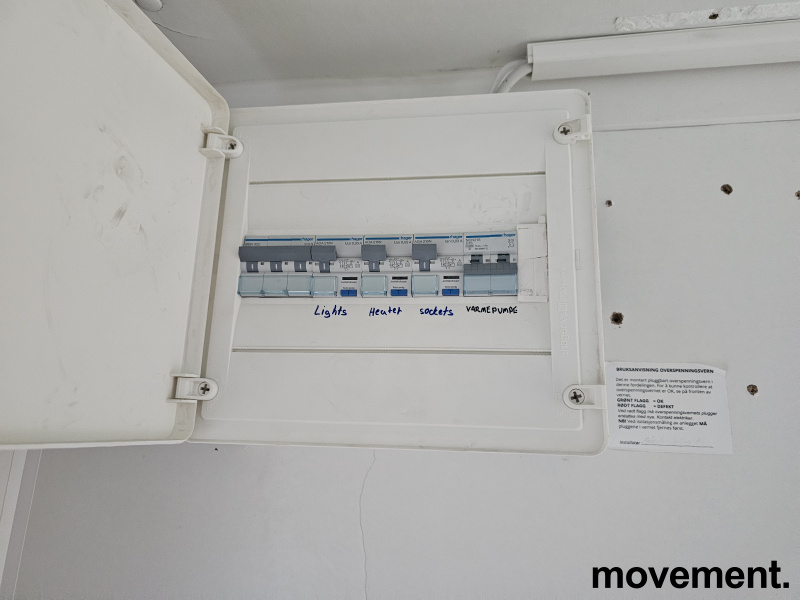 Solgt!Kontorcontainer, 20fots isolert - 9 / 14