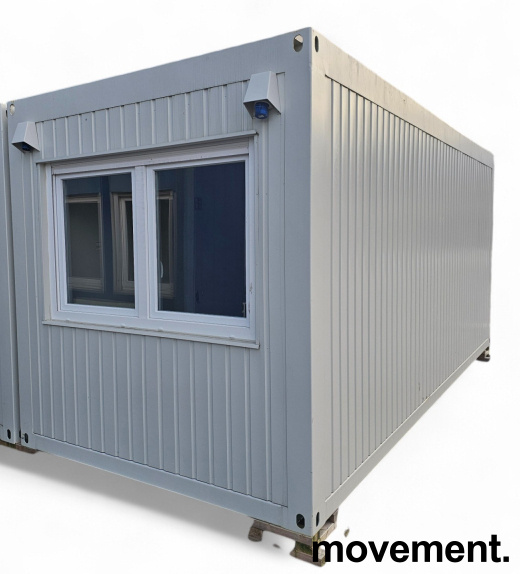 Solgt!Kontorcontainer, 20fots isolert - 3 / 14