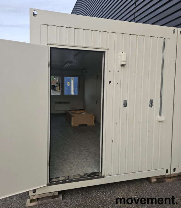 Solgt!Kontorcontainer, 20fots isolert - 8 / 14