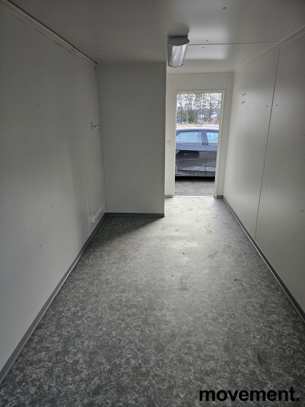 Kontorcontainer/spisebrakke, 20fots - 9 / 18