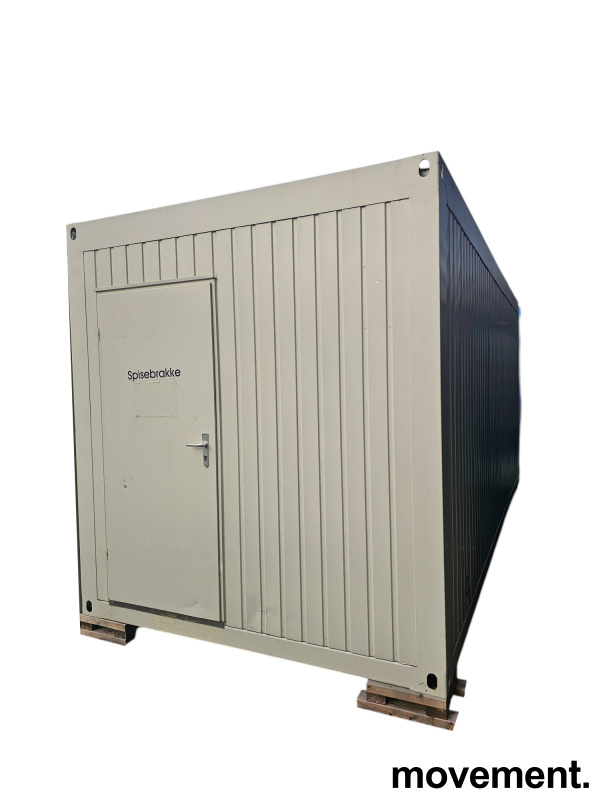 Kontorcontainer/spisebrakke, 20fots - 1 / 18