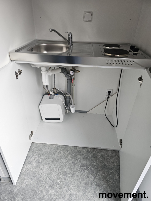 Kontorcontainer/spisebrakke, 20fots - 12 / 18