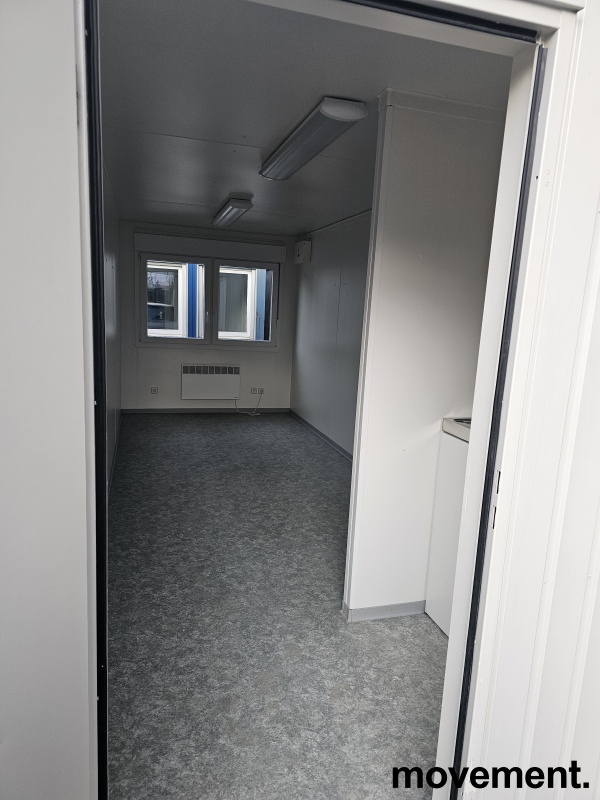 Kontorcontainer/spisebrakke, 20fots - 15 / 18