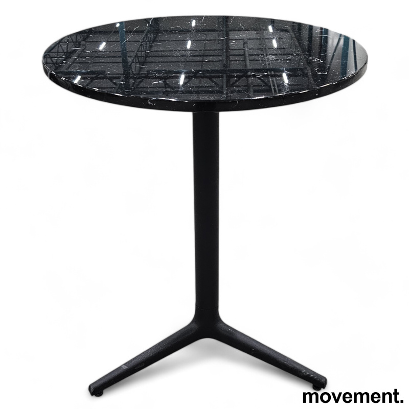 Kafebord / kantinebord i sort - 1 / 3