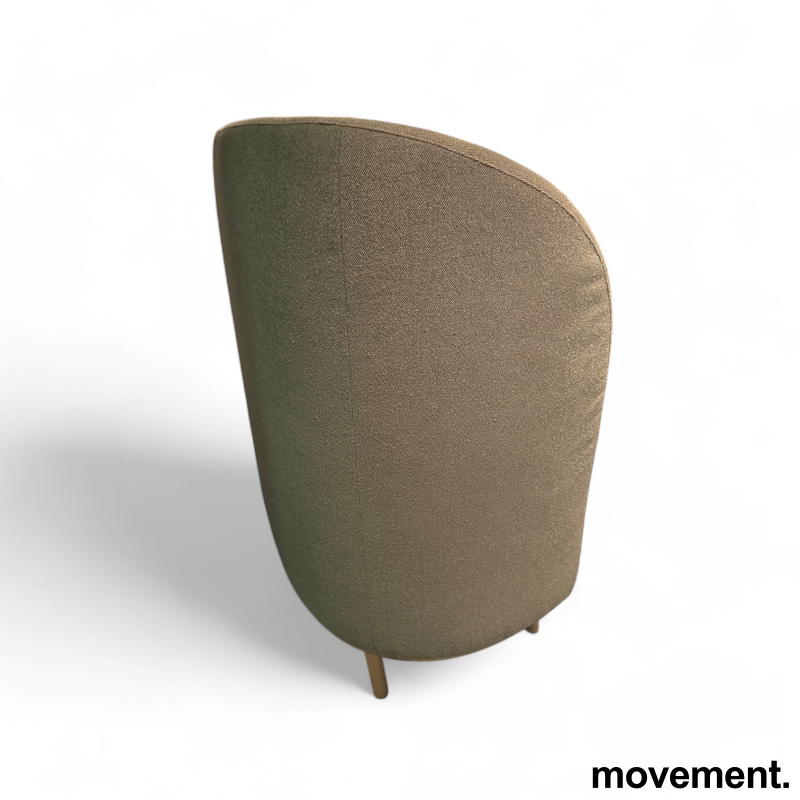 Solgt!Loungestol / alkovestol i beige - 2 / 2