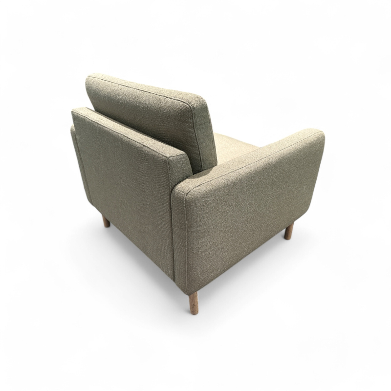 Loungestol / lenestol i beige stoff