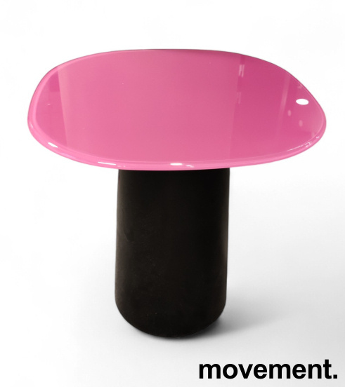 Solgt!Loungebord i rosa glass / - 1 / 3