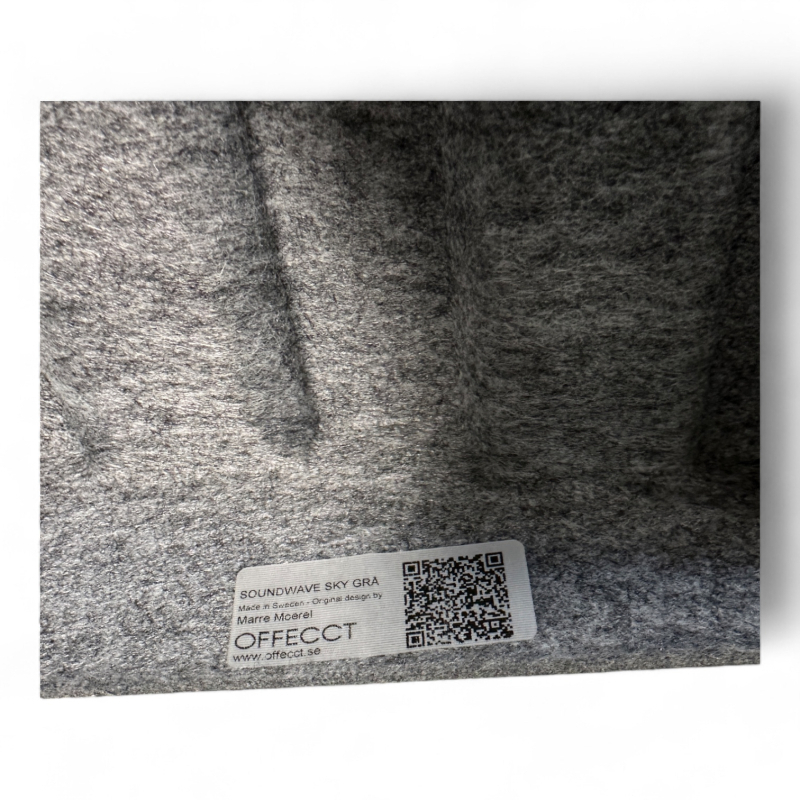 Dekorative, akustiske veggplater