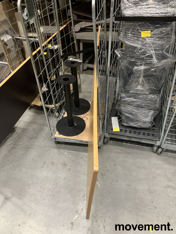 Solgt!Kantinebord / spisebord i eik finer - 3 / 4