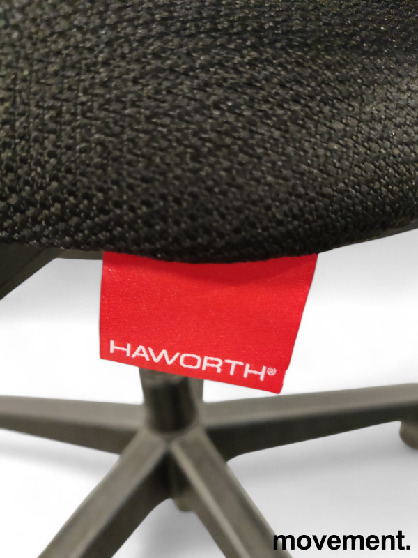 Kontorstol Haworth i sort, mesh - 4 / 4