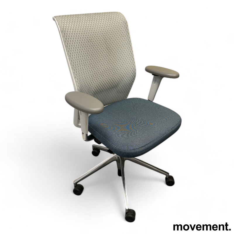 Vitra ID Mesh kontorstol i blått - 1 / 2
