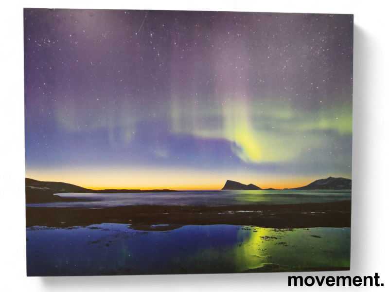 Bilde av nordlys på aluminiumsplate - 1 / 3
