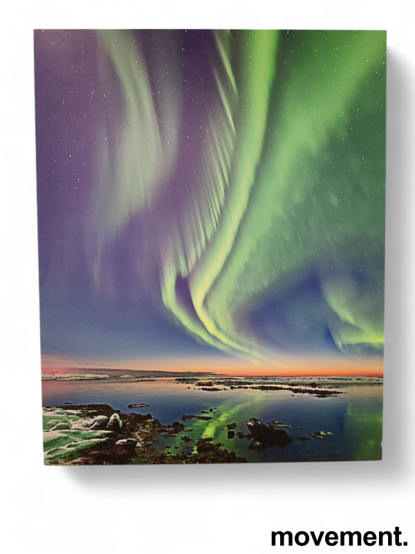 Bilde av nordlys på aluminiumsplate - 1 / 3