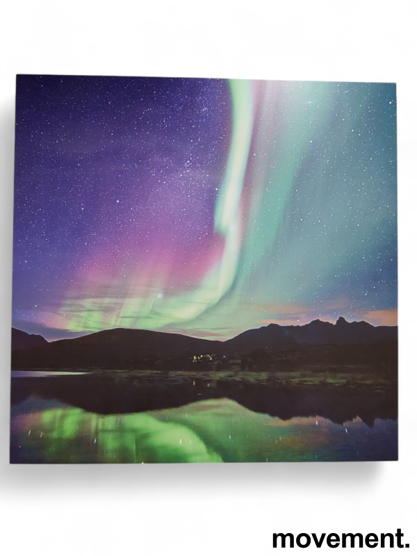 Bilde av nordlys på aluminiumsplate - 1 / 3