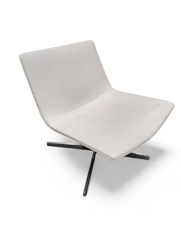 Loungestol, Arper Catifa 80, hvit