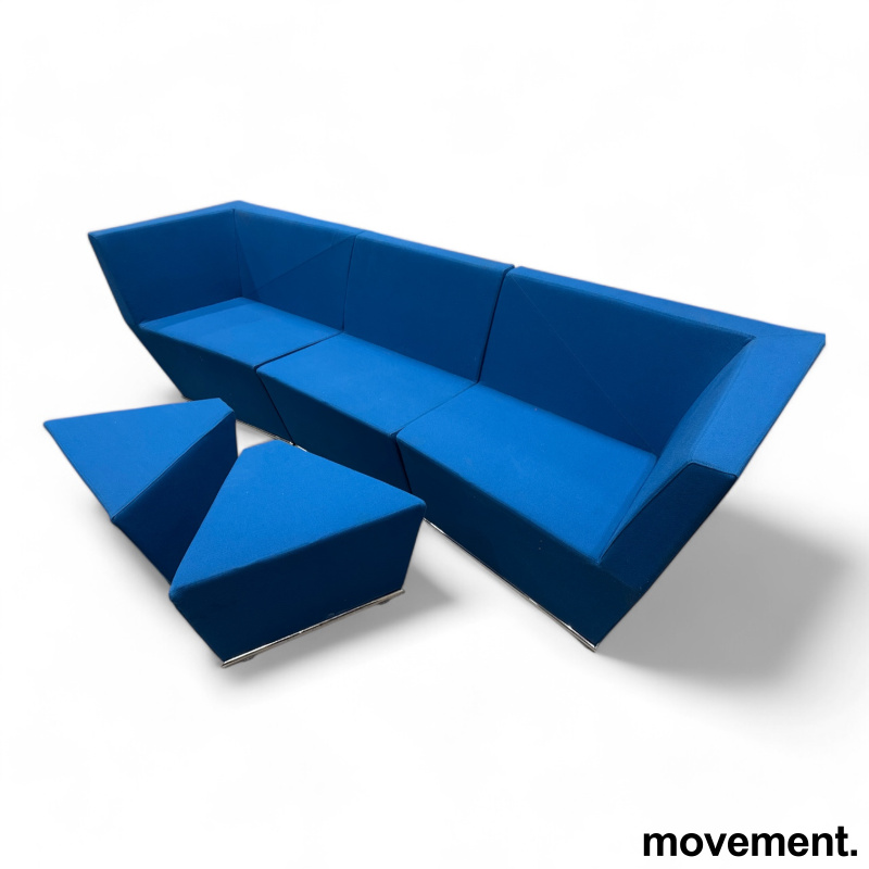 Lammhults 3-seter sofa i blått - 1 / 2