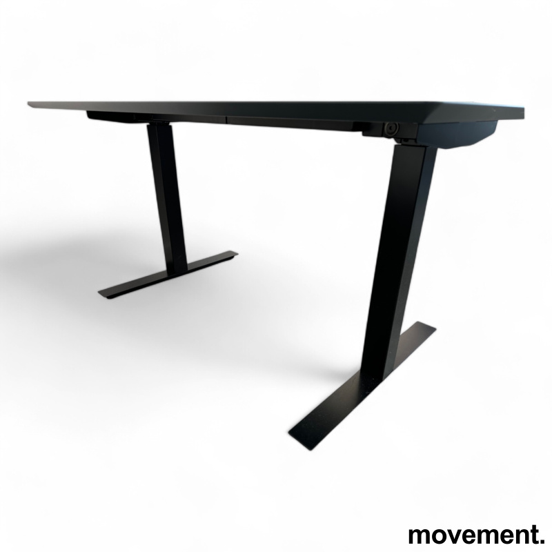 Skrivebord i sort linoleum / sort - 2 / 2