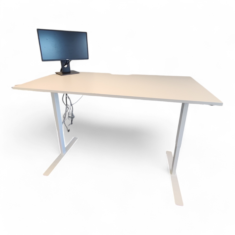 Skrivebord med elektrisk hevsenk i