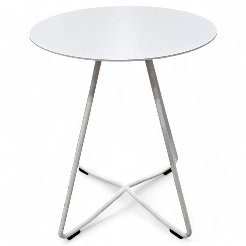 Loungebord / sofabord i hvitlakkert