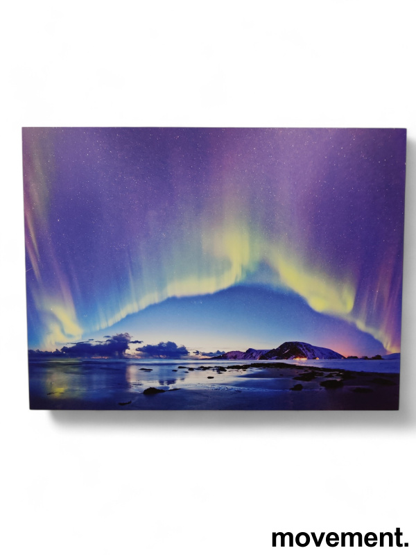 Bilde av nordlys på aluminiumsplate - 1 / 3