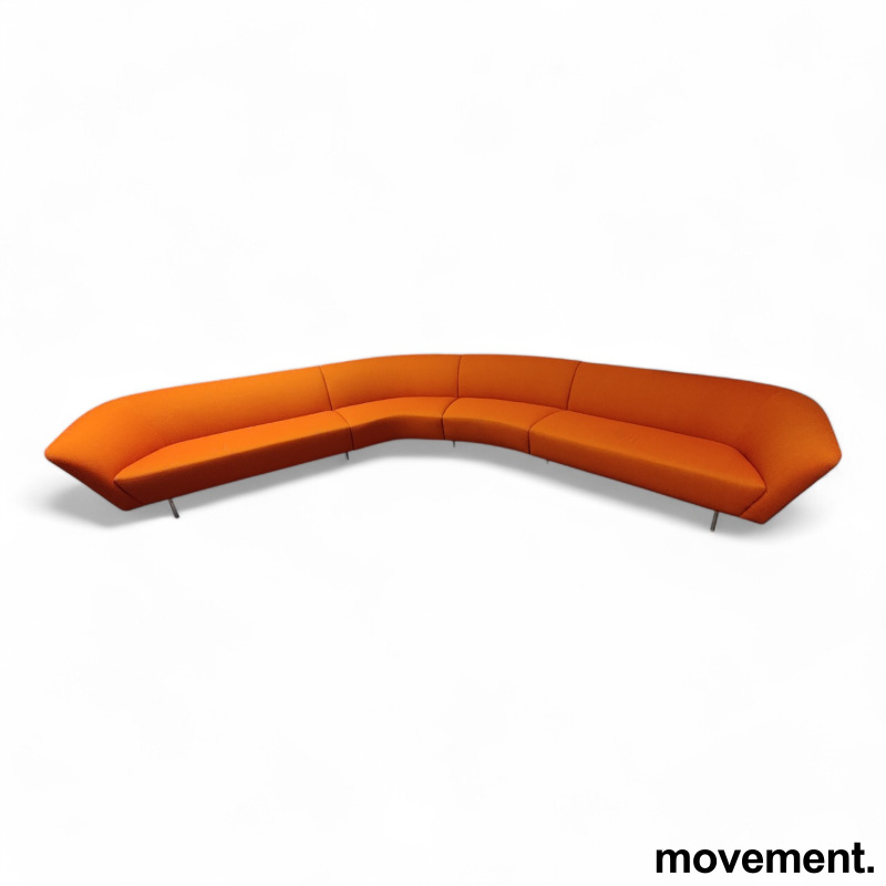 Solgt!Arper, Loop loungesofa i orange - 2 / 6