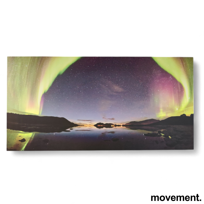Bilde av nordlys på aluminiumsplate - 1 / 3