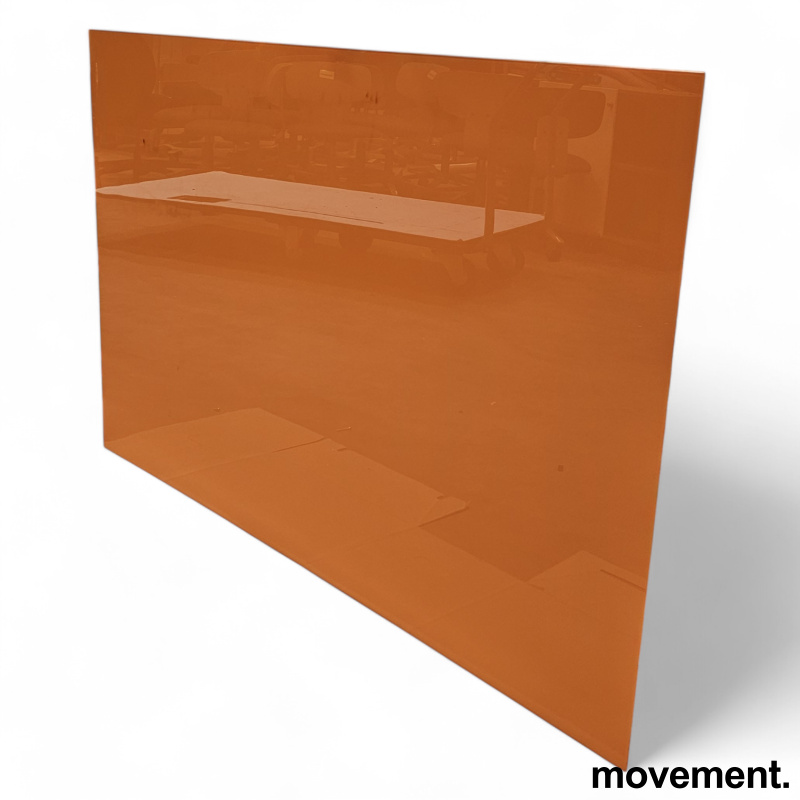 Whiteboard i oransje glass fra - 2 / 2