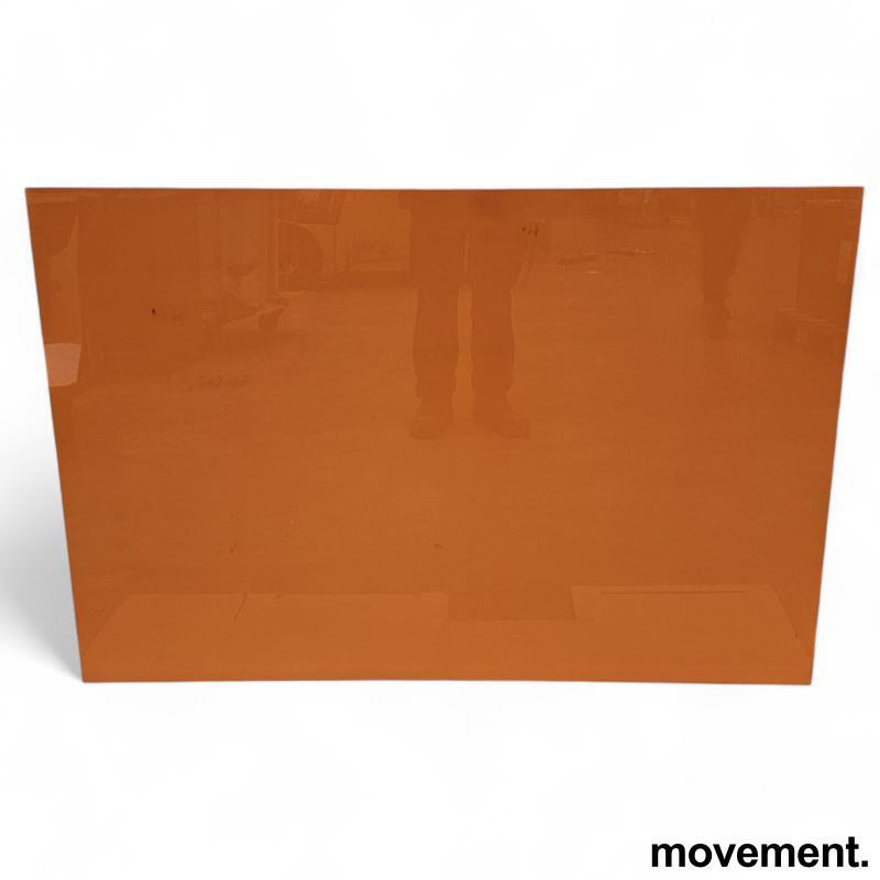 Whiteboard i oransje glass fra - 1 / 2