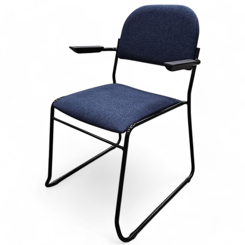 Koferansestol / besøksstol i blå /